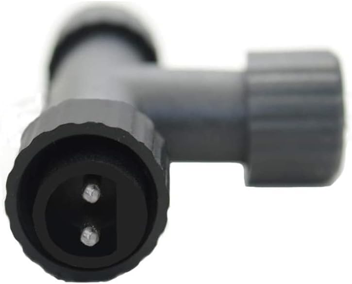 yowin Splitter Connector for Fairy Lights, Christmas Light Splitter 2 Way Christmas Light Connector, Two Pin String Lights Splitter for Icicle Lights, Net Lights, Curtain Lights, G40 Globe Lights